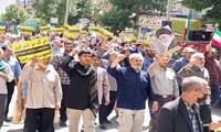 راهپیمایی «جمعه خشم» در کرمانشاه برگزار شد/تصاویر