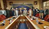 دیدار حجت‌الاسلام والمسلمین قوامی با نماینده ولی فقیه و رئیس شورای هماهنگی تبلیغات اسلامی